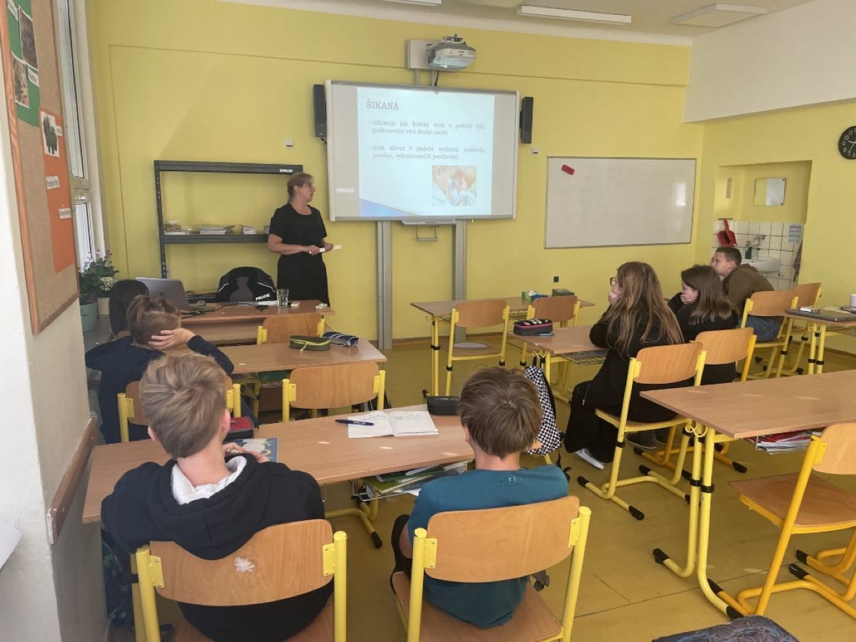 Beseda s 8. třídou